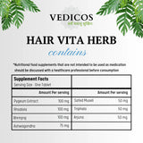 Hair Vita Herbs - Ayurvedic Herbal Supplement for Hair Health