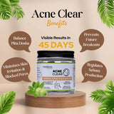 Acne Clear - Ayurvedic Herbal Supplement for Clearing Acne