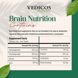 Brain Nutrition - Ayurvedic Nootropic Brain Supplement for Enhanced Cognitive Function