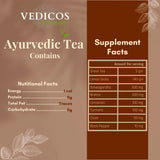 Ayurvedic Tea - Blend of Green Tea, Lemongrass, Ashwagandha, Brahmi, and Spices