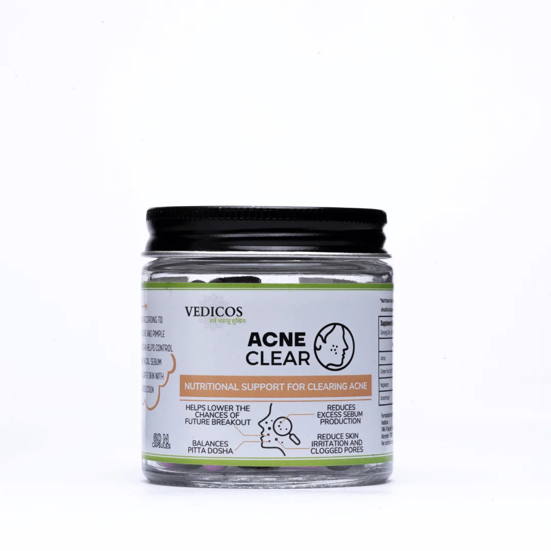 Acne Clear - Ayurvedic Herbal Supplement for Clearing Acne