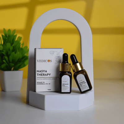 Depression Relief Pack | Ayurvedic Medicine + CBT Therapy - for Mood & Emotional Stability - Vedicos