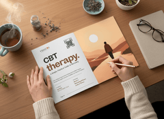 Stress Relief Pack | Ayurvedic Medicine + CBT therapy - for Overthinking & Mental Calm - Vedicos